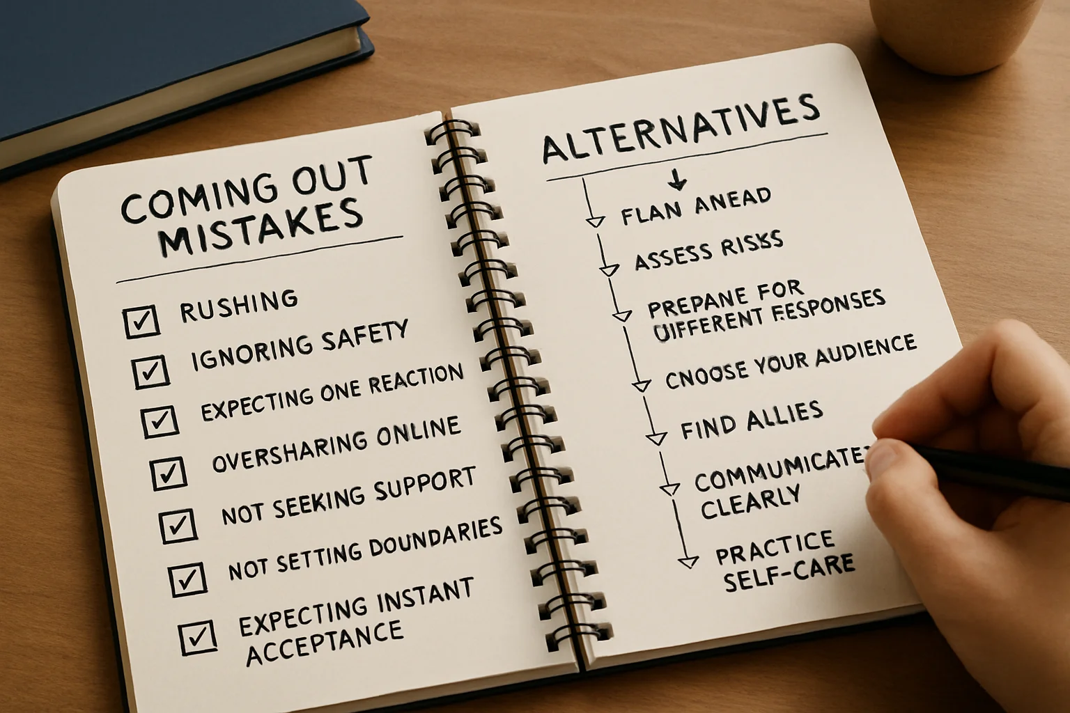 Common Mistakes People Make When Coming Out — What to Do Instead