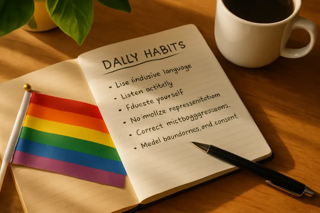 Daily Habits to Respect and Support Sexual Orientation
