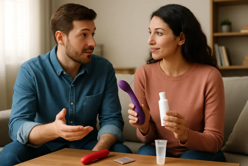 Practical Tips for Bringing Up Sexual Wellness Products With Your Partner
