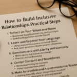 A Step-by-Step Guide to Building Inclusive Relationships for Everyone
